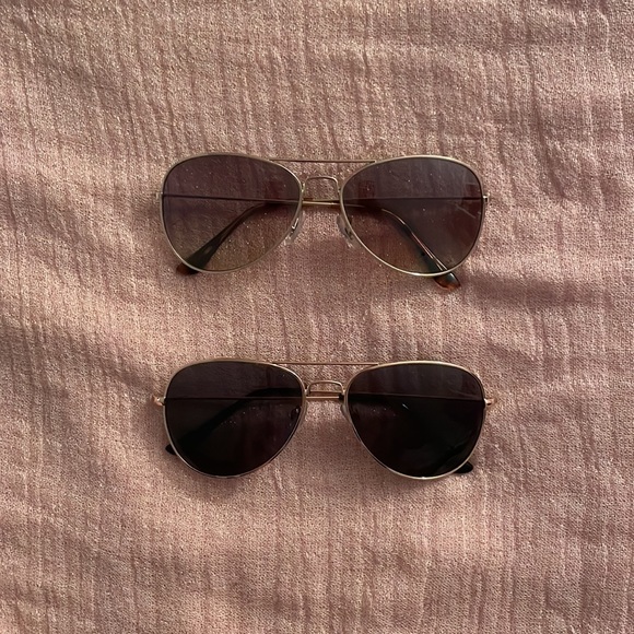 Pair of Nordstrom Rack Aviator Sunglasses - Picture 2 of 9